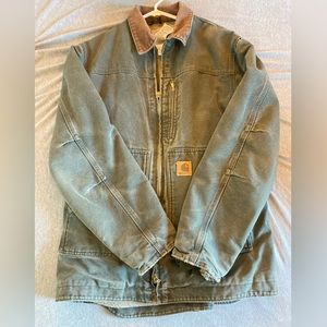 VINTAGE GREEN CARHARTT JACKET